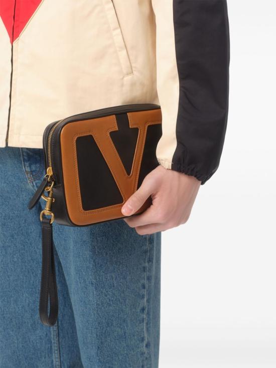 25FW 발렌티노 가라바니 클러치/파우치 YP0AN5PTJ RFA Black - VALENTINO GARAVANI