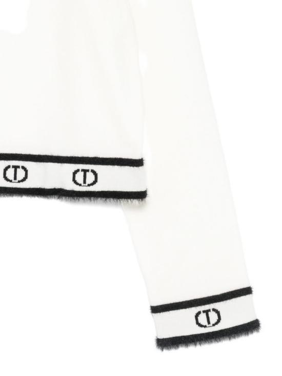 25FW [키즈] 트윈셋 니트/스웻셔츠 252GJ3073 10973 White - TWINSET