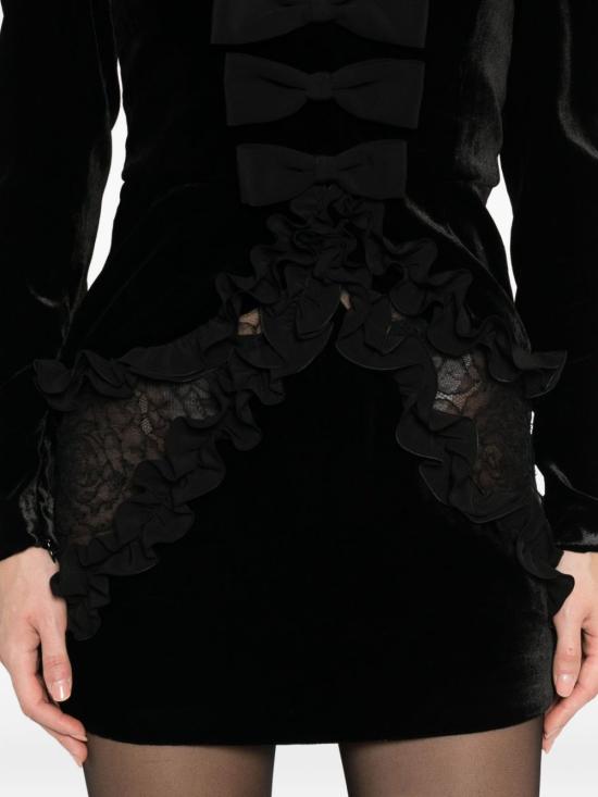 25FW 알레산드라리치 미디 원피스 FABX4150 F26030900 Black - ALESSANDRA RICH