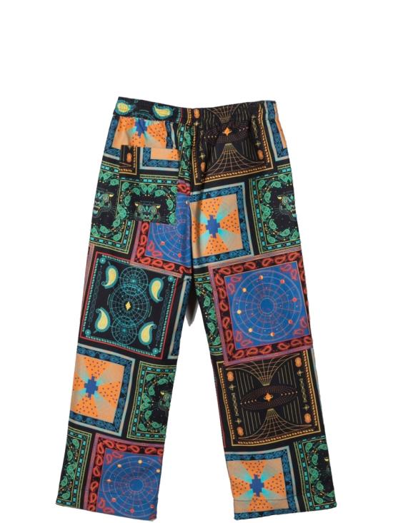  [키즈] 마르셀로 불론 스트레이트 팬츠 CBCA004K S22FAB0028400 MULTICOLOUR - MARCELO BURLON