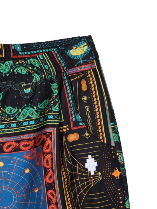  [키즈] 마르셀로 불론 스트레이트 팬츠 CBCA004K S22FAB0028400 MULTICOLOUR - MARCELO BURLON