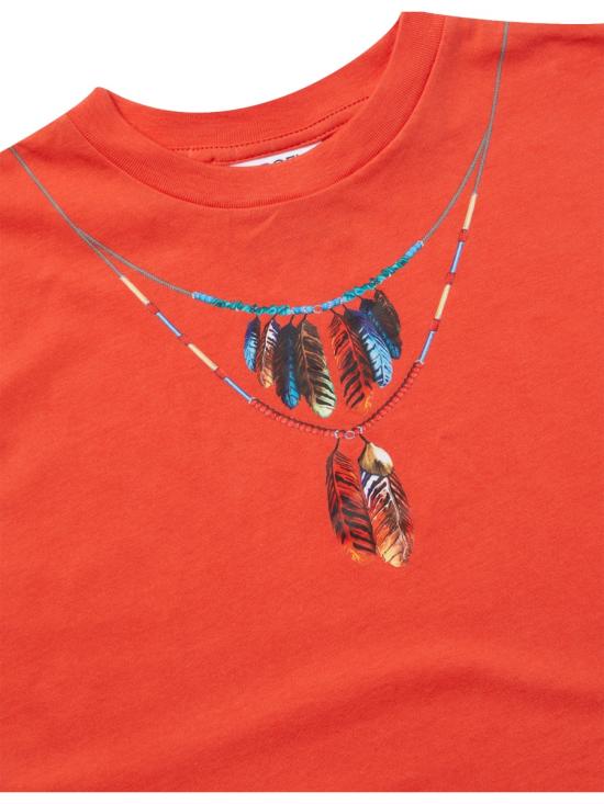  [키즈] 마르셀로 불론 탑 CGAD001K S22JER0012584 RED - MARCELO BURLON