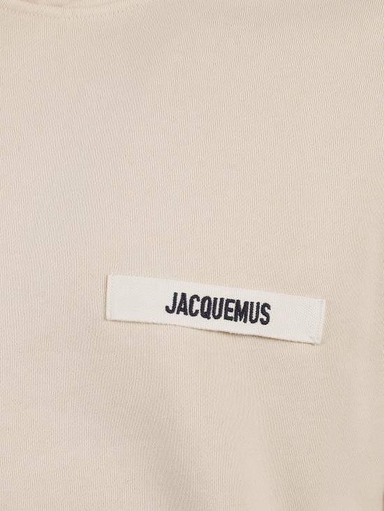 25FW 자크뮈스 긴팔 티셔츠 25EHOM00247AJ 00126150 Beige - JACQUEMUS