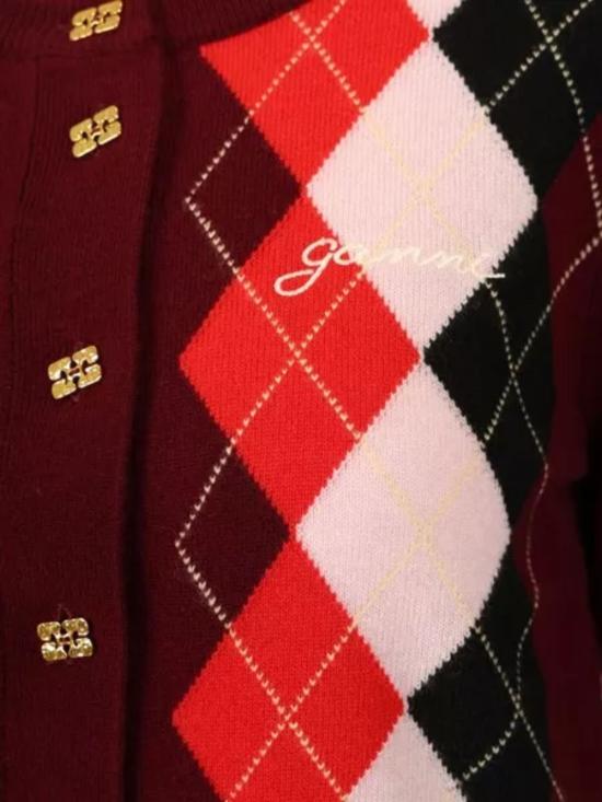 25FW 가니 가디건 K2532 730 MultiColour - GANNI