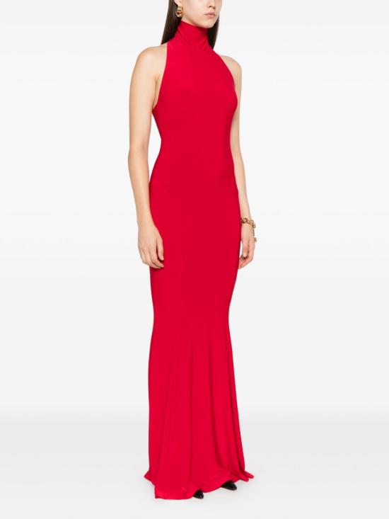 25FW 노마카말리 미디 원피스 KK2253PLB14946 RED Red - NORMA KAMALI