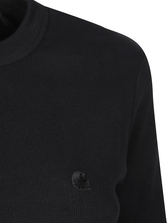 25FW 칼하트 WIP 반팔 티셔츠 I035471 89XX Black - CARHARTT WIP