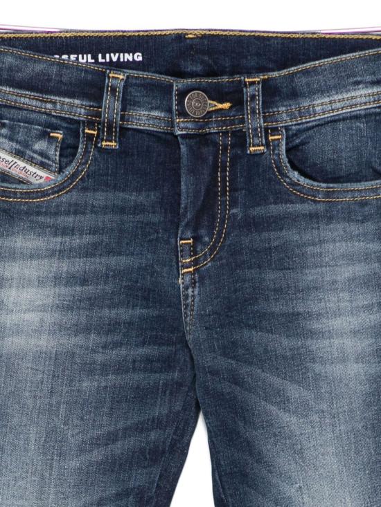 25FW [키즈] 디젤 진 J00813KXBQE K01 Blue - DIESEL