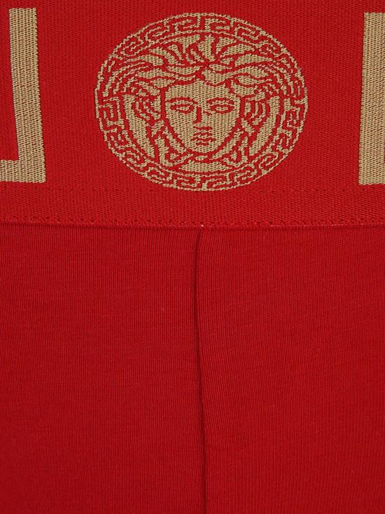 25FW 베르사체 라운지 웨어 AUU01017 1A10011A9X2 Red - VERSACE