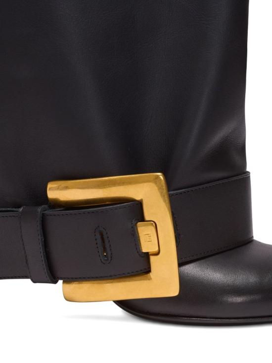 25FW 발망 부츠 FN1TA143LVIT 0PA Black - BALMAIN