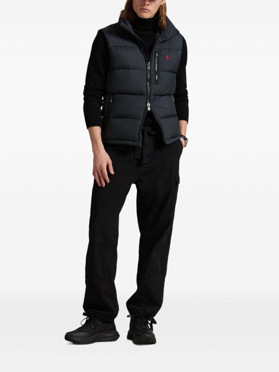 25FW 폴로 랄프로렌 고햄 다운 베스트 710968283 001 Black - POLO RALPH LAUREN