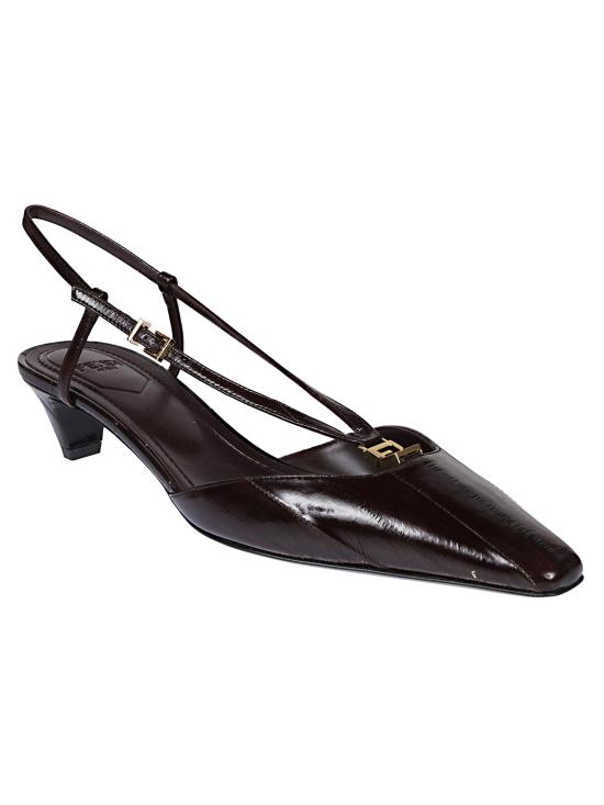 25FW 펜디 힐/펌프스 8J8580 AOSHF0BBK Brown - FENDI