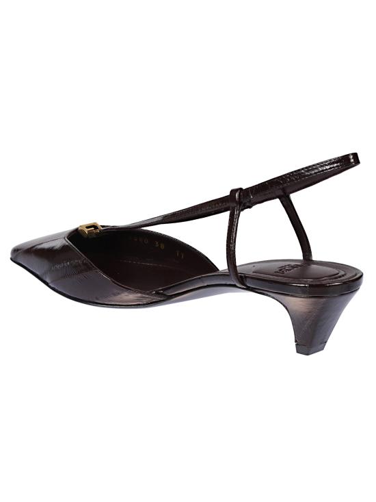 25FW 펜디 힐/펌프스 8J8580 AOSHF0BBK Brown - FENDI