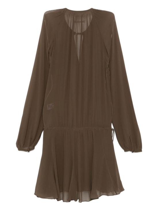 25FW 이자벨마랑에뚜왈 미디 원피스 RO0799FA C3J01E67KI Brown - ISABEL MARANT ETOILE