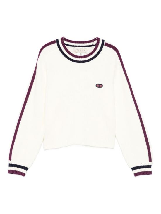 25FW [키즈] 트윈셋 니트/스웻셔츠 252GJ3030 00435 White