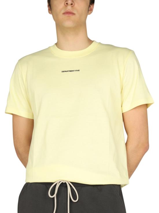  디파트먼트5 반팔 티셔츠 UT010 1JF0007 002P29207 YELLOW - DEPARTMENT 5