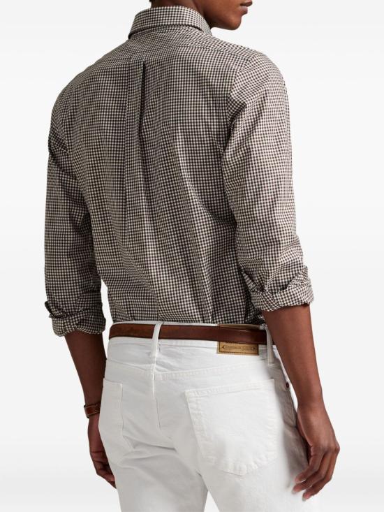 25FW 폴로 랄프로렌 셔츠 710929347 021 Brown - POLO RALPH LAUREN