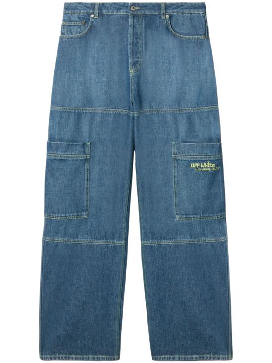 25SS 오프화이트 데님 팬츠 OMYA18QS25DEN001 4250 Denim