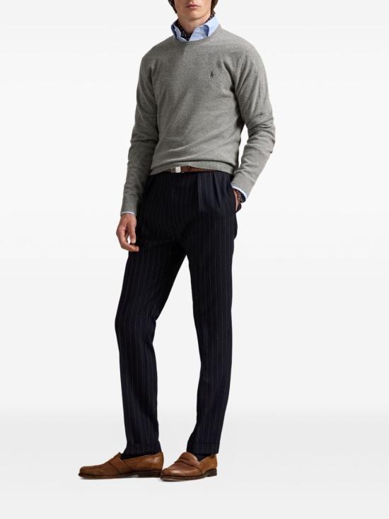 25FW 폴로 랄프로렌 스웨터 710974148 002 Grey - POLO RALPH LAUREN