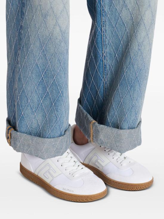 25FW 발망 스니커즈 FN1VI735TCCN 0FA White - BALMAIN