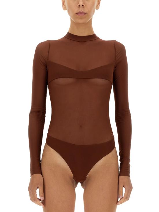  낫애프터텐 바디수트 티셔츠 NTSSW2201881 MARRONE BROWN