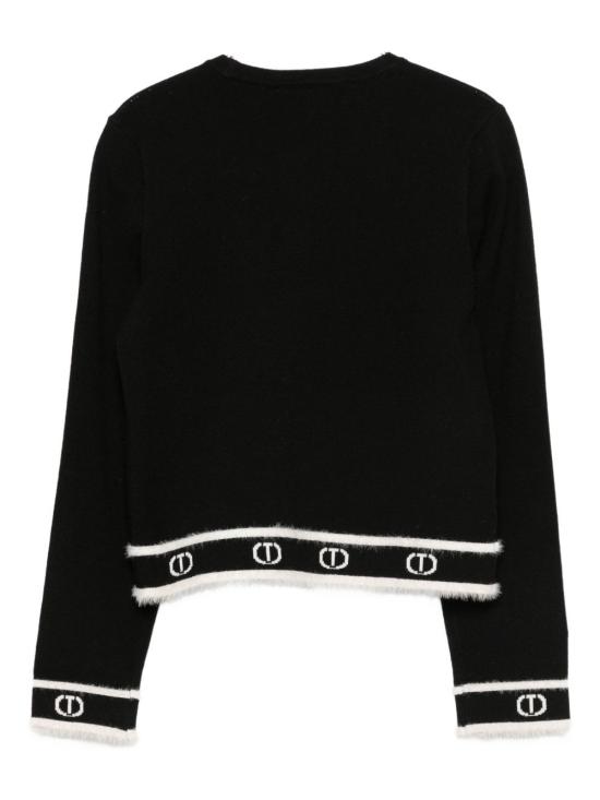 25FW [키즈] 트윈셋 니트/스웻셔츠 252GJ3073 11656 Black - TWINSET