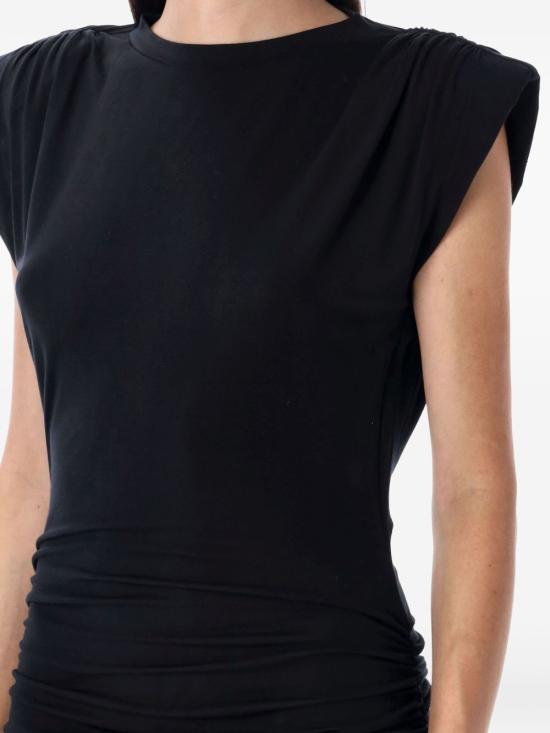 25FW 이자벨마랑에뚜왈 미디 원피스 RO0802FA C3K01E01BK Black - ISABEL MARANT ETOILE