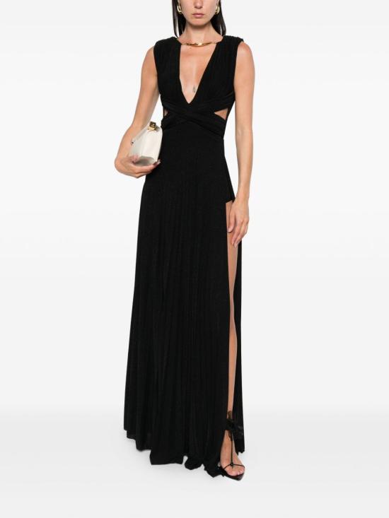 25FW 엘리자베타프랜치 미디 원피스 ABR1556E2 110 Black - ELISABETTA FRANCHI