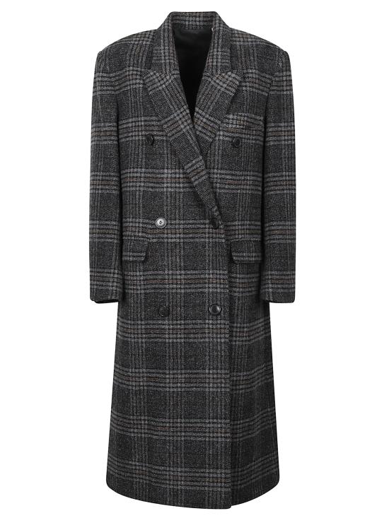 25FW 이자벨마랑에뚜왈 코트 25AMA0285FA C3D02E02GY Grey