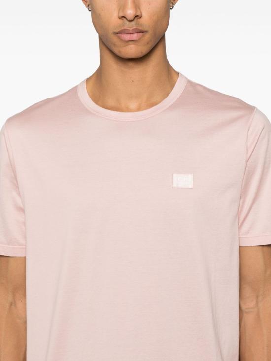 25SS 씨피 컴퍼니 반팔 티셔츠 18CMTS087A 006374G520 Pink - C.P. COMPANY