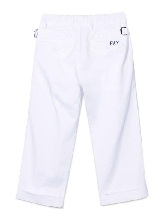 25FW [키즈] 페이 스트레이트 팬츠 5Q6221K G0031100 WHITE - FAY
