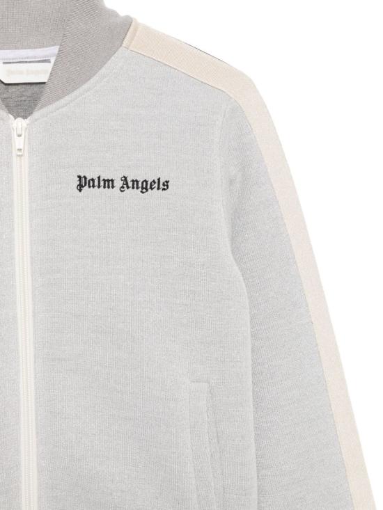 25FW [키즈] 팜앤젤스 니트/스웻셔츠 PGBD002F25FLE001 7210 Grey - PALM ANGELS