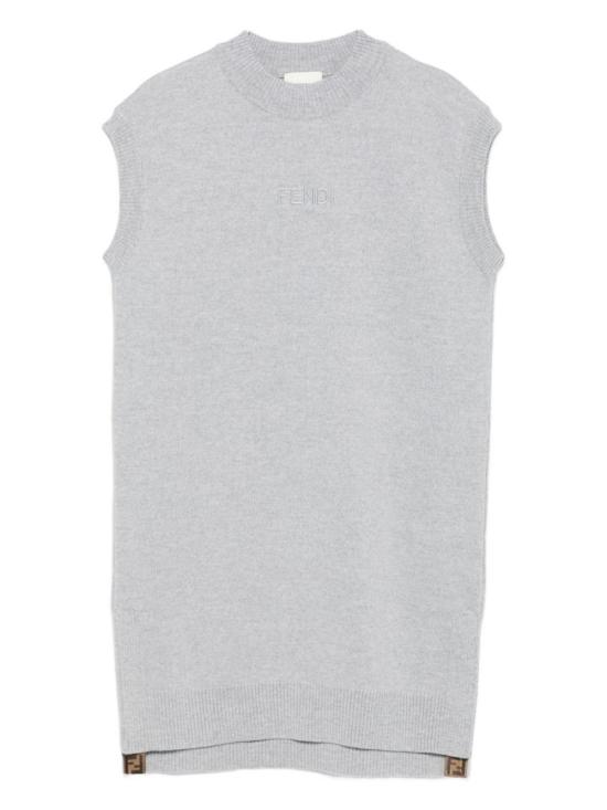 25FW [키즈] 펜디 원피스 JFG221 AUKUF0WG5 Grey