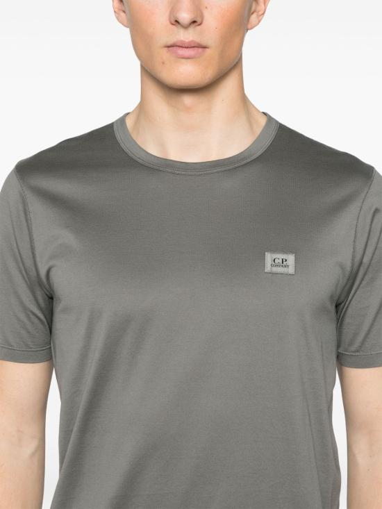 25SS 씨피 컴퍼니 반팔 티셔츠 18CMTS087A 006374G935 Grey - C.P. COMPANY