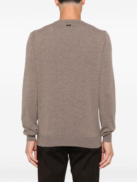 25FW 꼬르넬리아니 스웨터 26M5102625110 034 Beige - CORNELIANI