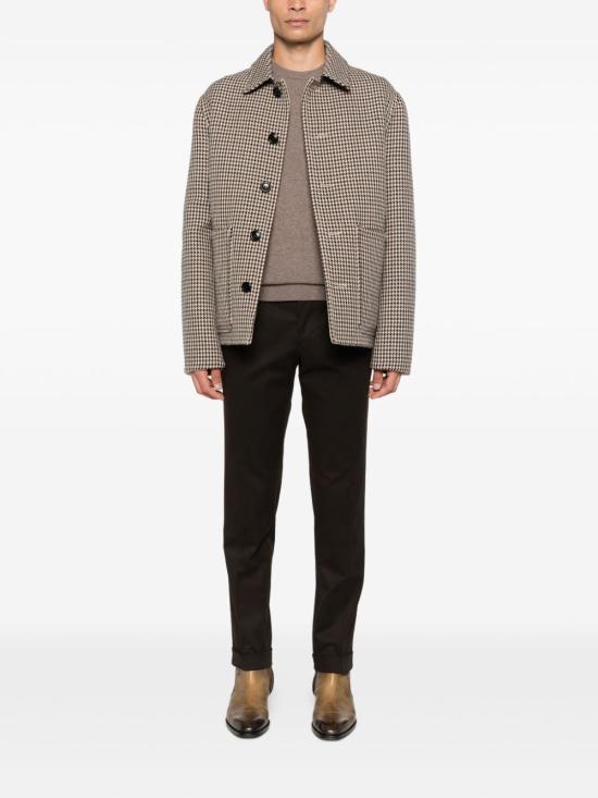 25FW 꼬르넬리아니 스웨터 26M5102625110 034 Beige - CORNELIANI