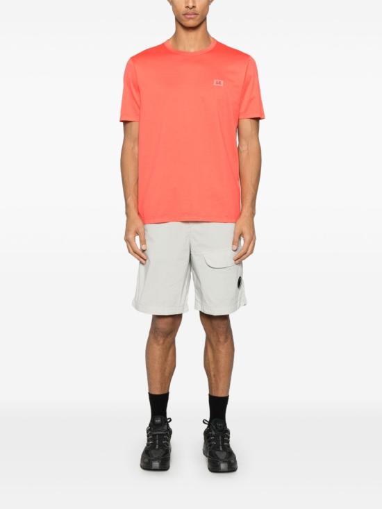 25SS 씨피 컴퍼니 반팔 티셔츠 18CMTS087A 006374G547 Red - C.P. COMPANY