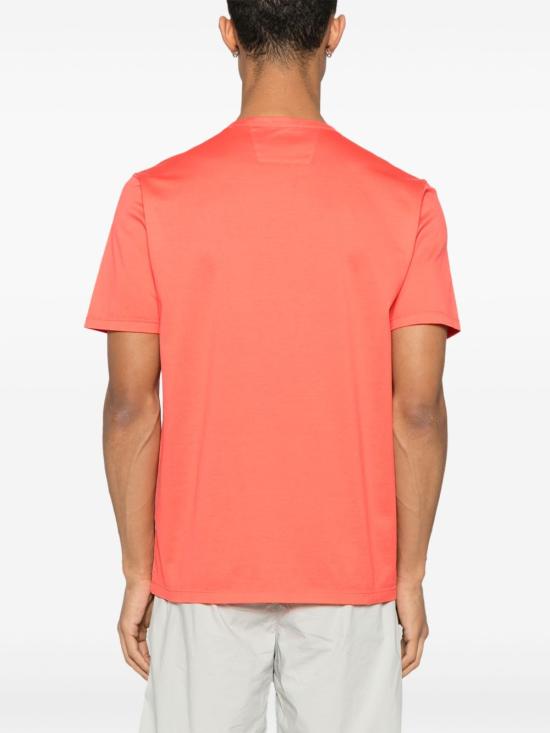 25SS 씨피 컴퍼니 반팔 티셔츠 18CMTS087A 006374G547 Red - C.P. COMPANY