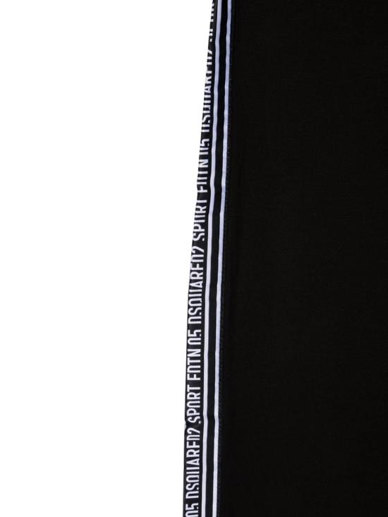  [주니어] 디스퀘어드2 스트레이트 팬츠 DQ0720T D00XNDQ900 BLACK - DSQUARED2