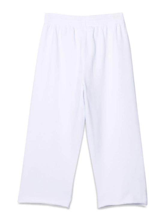  [키즈] MM6 메종마르지엘라 스트레이트 팬츠 M60088K MM006M6100 WHITE - MM6 MAISON MARGIELA
