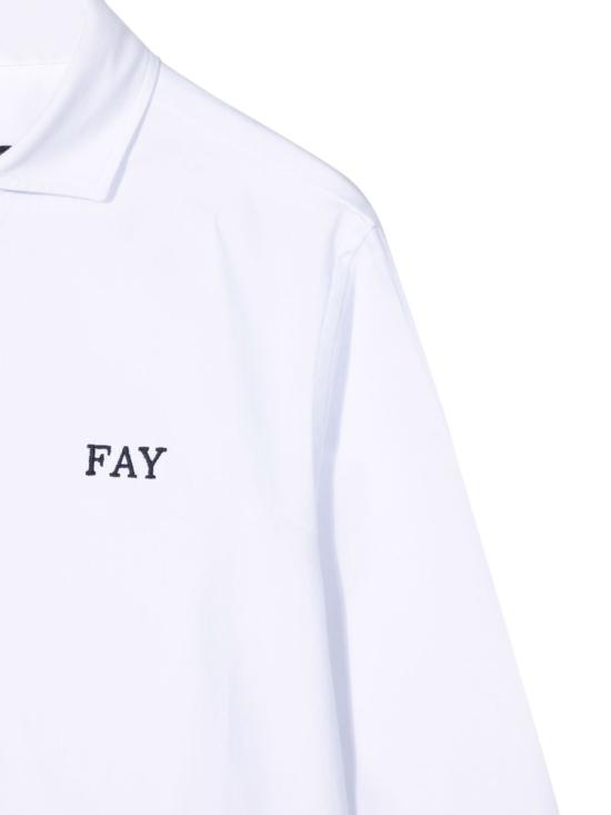 25FW [키즈] 페이 셔츠 5Q5000K Z0076100 WHITE - FAY