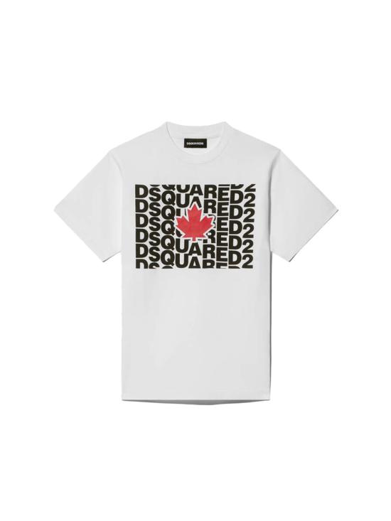  [키즈] 디스퀘어드2 티셔츠 DQ0800K D00MQDQ100 WHITE