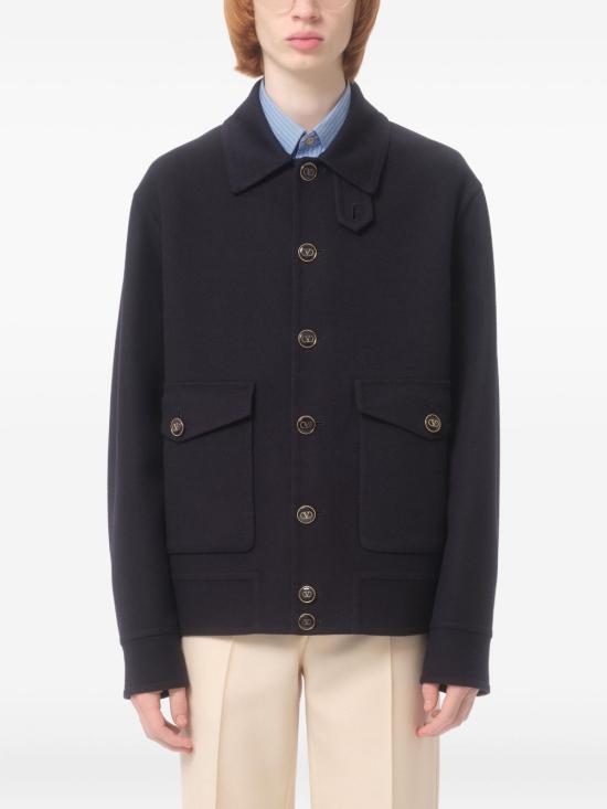 25FW 발렌티노 가라바니 코트 VCJL402KA FA8 Blue - VALENTINO GARAVANI