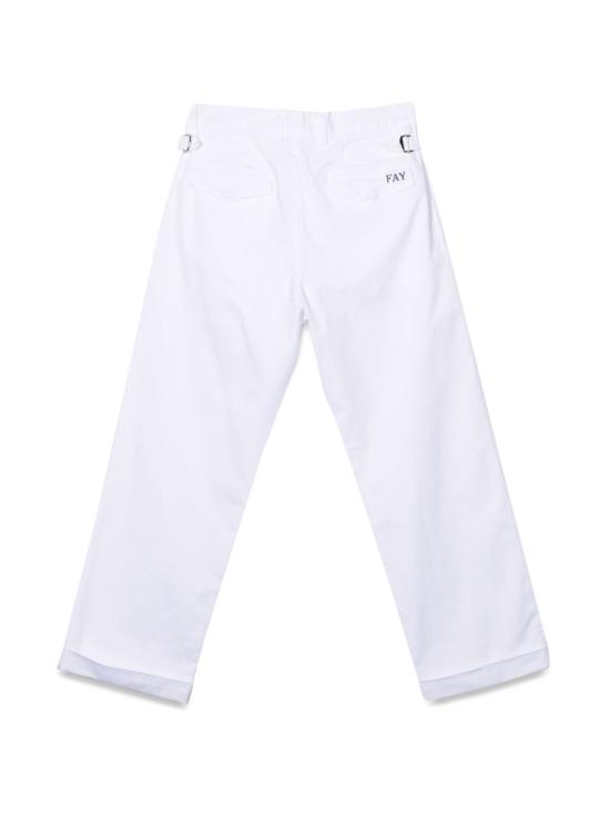 25FW [주니어] 페이 스트레이트 팬츠 5Q6221T G0031100 WHITE - FAY