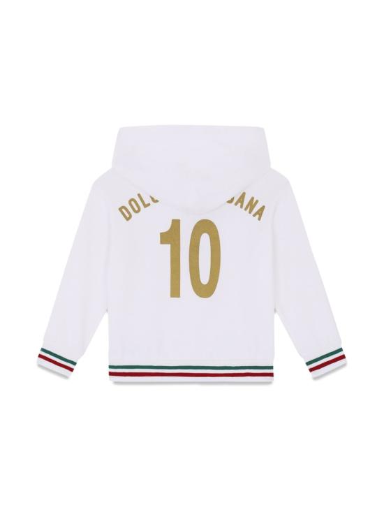  [키즈] 돌체앤가바나 풀오버 L4JWDQK G7CK1W0800 WHITE - DOLCE & GABBANA