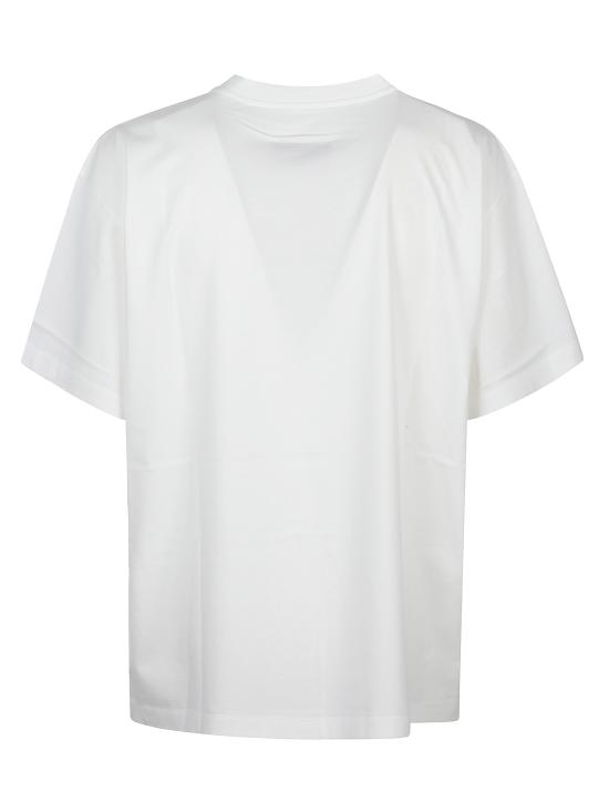 25FW MM6 메종마르지엘라 반팔 티셔츠 SH0GC0032 S24312101 White - MM6 MAISON MARGIELA