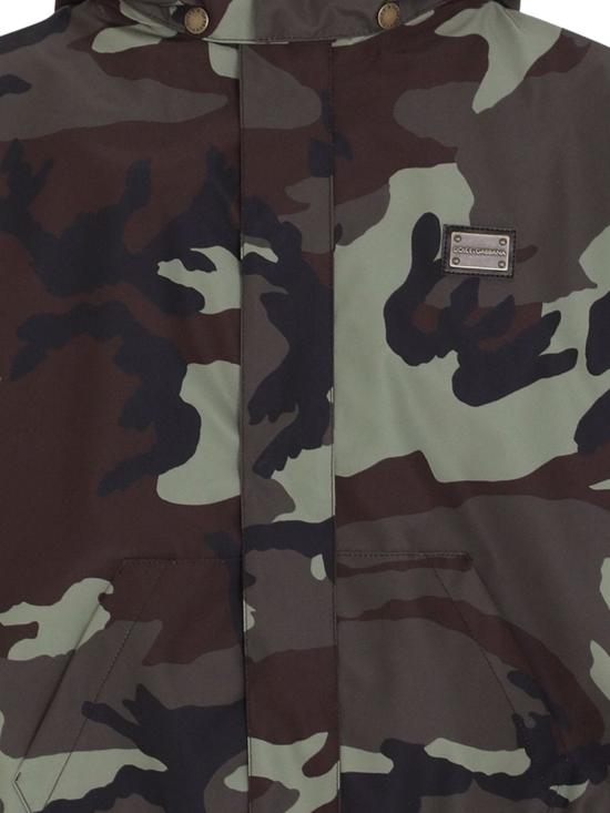  [키즈] 돌체앤가바나 캐주얼 자켓 L42B33K G7B8BX0860 MILITARY GREEN - DOLCE & GABBANA