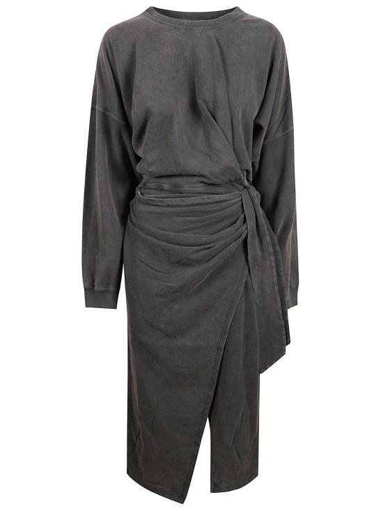 25FW 이자벨마랑에뚜왈 미디 원피스 25PRO0721FA B1M05E02FK Black