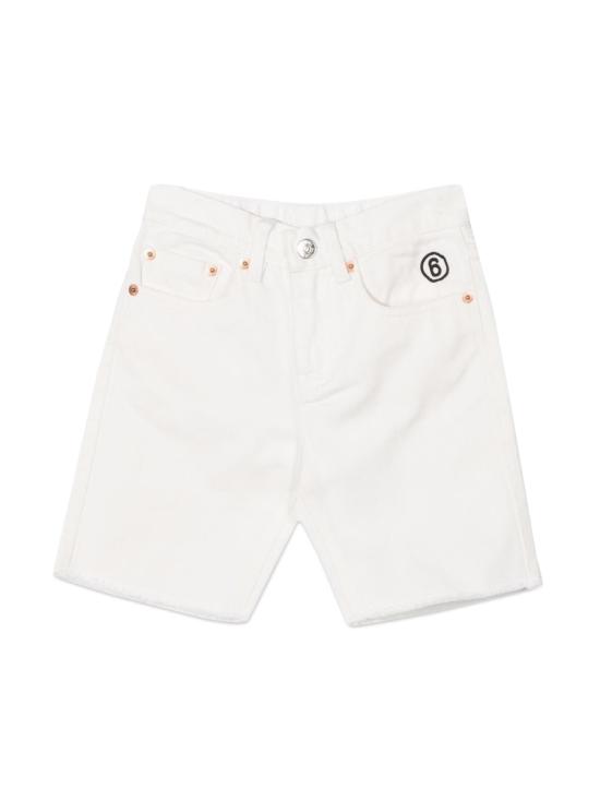  [키즈] MM6 메종마르지엘라 쇼츠/버뮤다 M60099K MM046M6101 WHITE