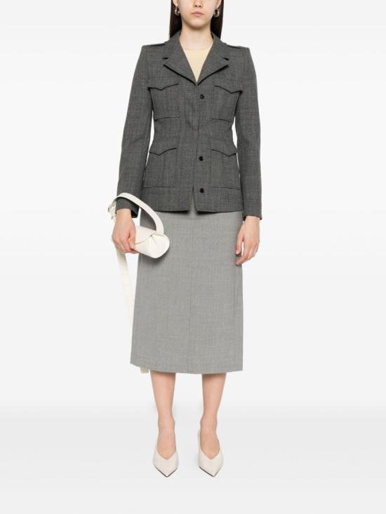 25FW 페세리코 숏 스커트 A05783 02008971 Grey - PESERICO