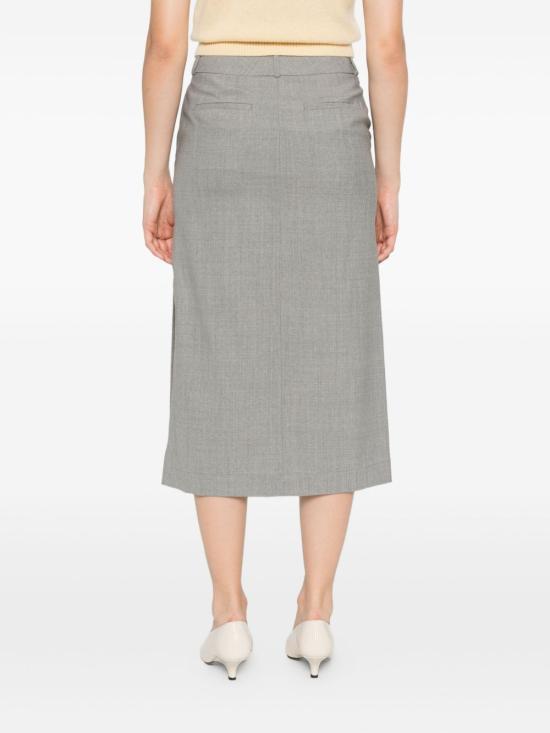 25FW 페세리코 숏 스커트 A05783 02008971 Grey - PESERICO